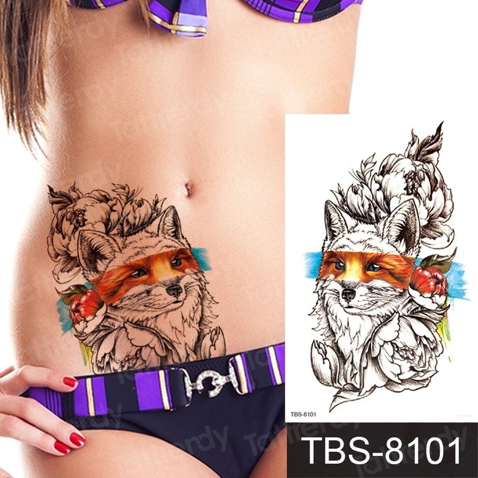 Hình Xăm Dán Cánh Tay/ Vai/ Vai/ Cổ Tay Hình Dreamcatcher Chống Nước Cho Nữ