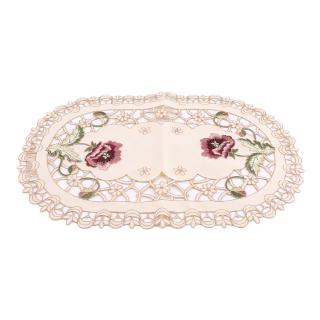 Hình elip Hiện Đại Tối Giản Polyester Thêu Bàn Cờ Bàn Cà Phê Cờ Trang Trí