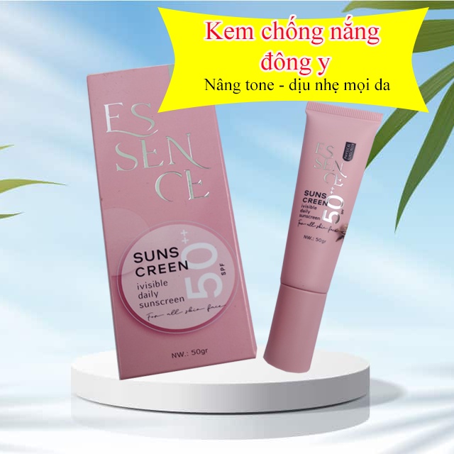 Kem Chống Nắng Nâng Tone và Make Up, Phù Hợp Với Mọi Da Nhạy Cảm typ 50gr