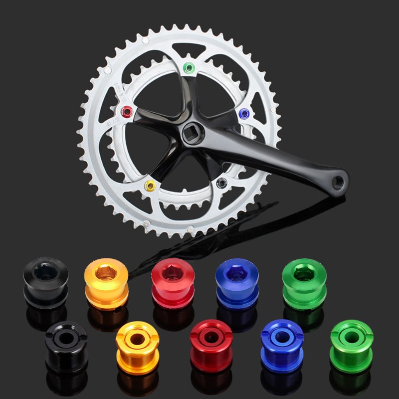 Ốc Vít CNC Hình Vương Miện Chuyên Dụng Cho Xe Đạp Mtb