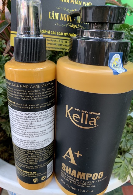 Bộ sản phẩm Kella phục hồi tóc hư