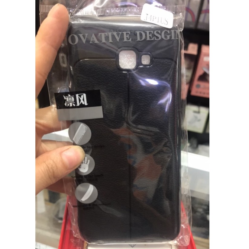 Ôp lưng nhựa đen Samsung J4 plus