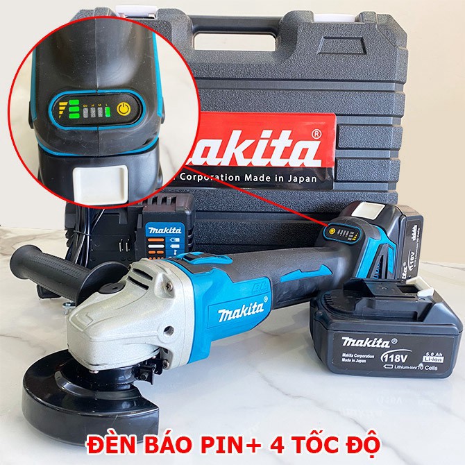 [Free ship] MUA 1 ĐƯỢC 2 – MUA MÁY MÀI PIN MAKTIA 118V TẶNG NGAY LƯỠI CƯA XÍCH GẮN MÁY MÀI CHAIN SAW – BIẾN MÁY MÀI THÀN