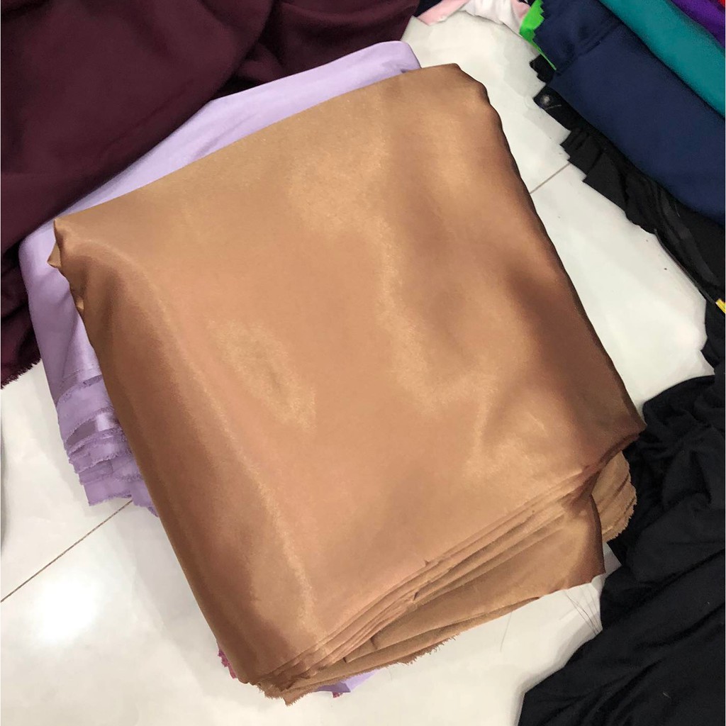 VẢI PHI BÓNG MỀM  - GIÁ 1 MÉT 35.000 Đ-NHÓM MÀU 2