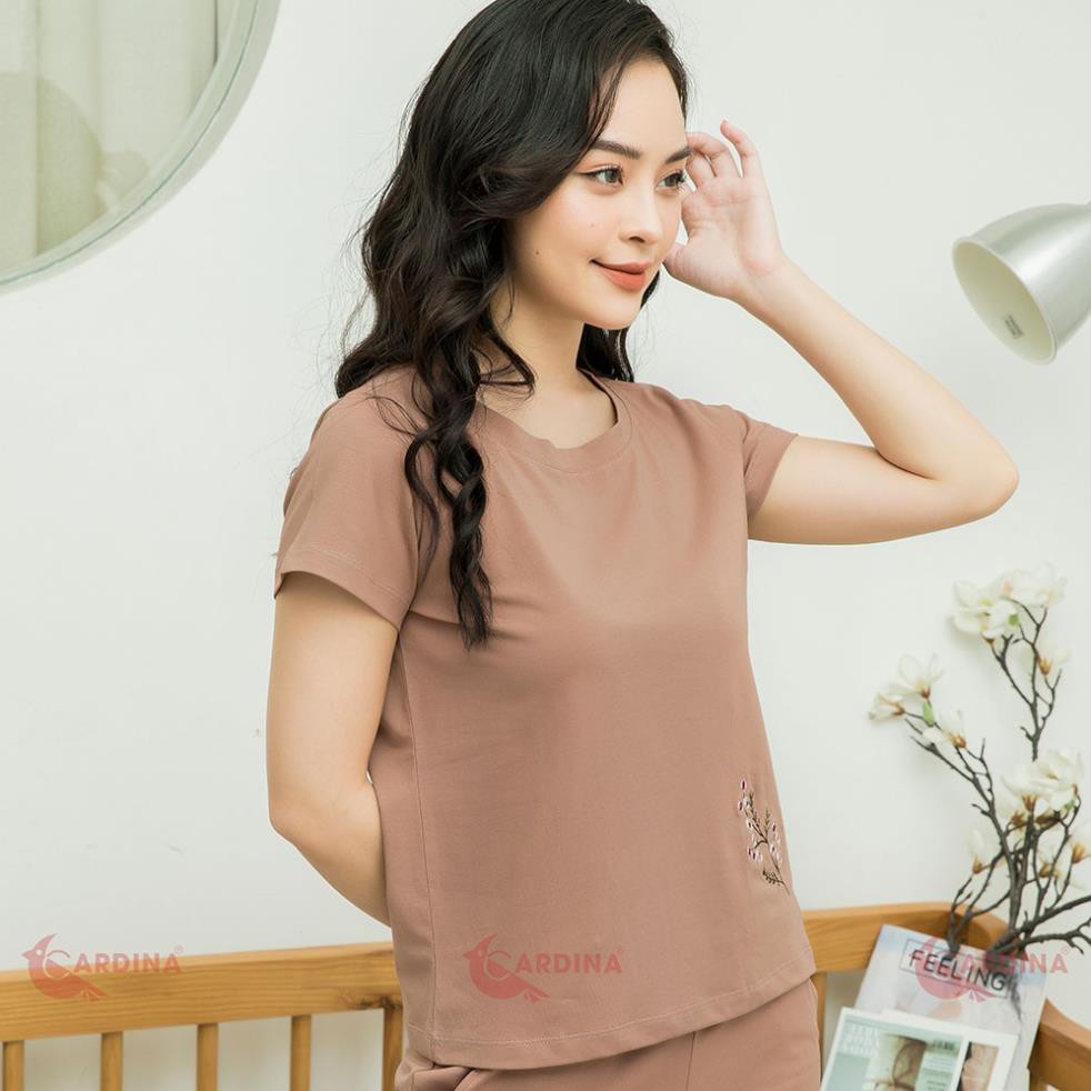 Bộ Đùi nữ Cotton sợi tre Bamboo thêu hoa (nhiều màu tùy chọn) | BigBuy360 - bigbuy360.vn