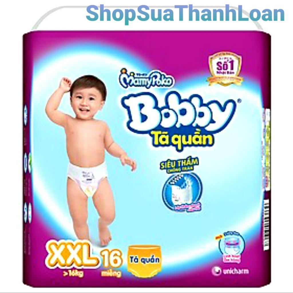 Tã quần Bobby Size XXL16 Miếng