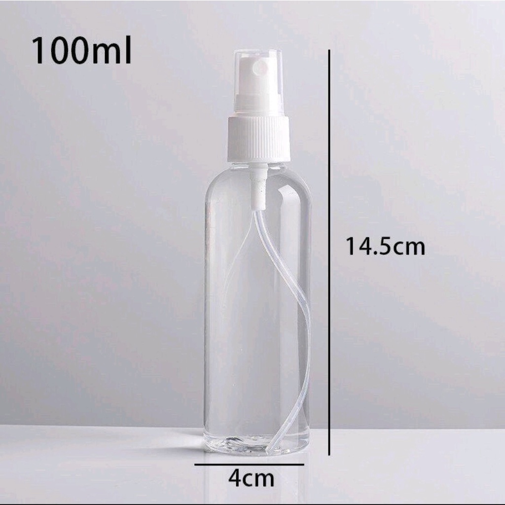 Chai xịt phun sương 100ml - chai lọ chiết mỹ phẩm - chai lọ chiết nước hoa