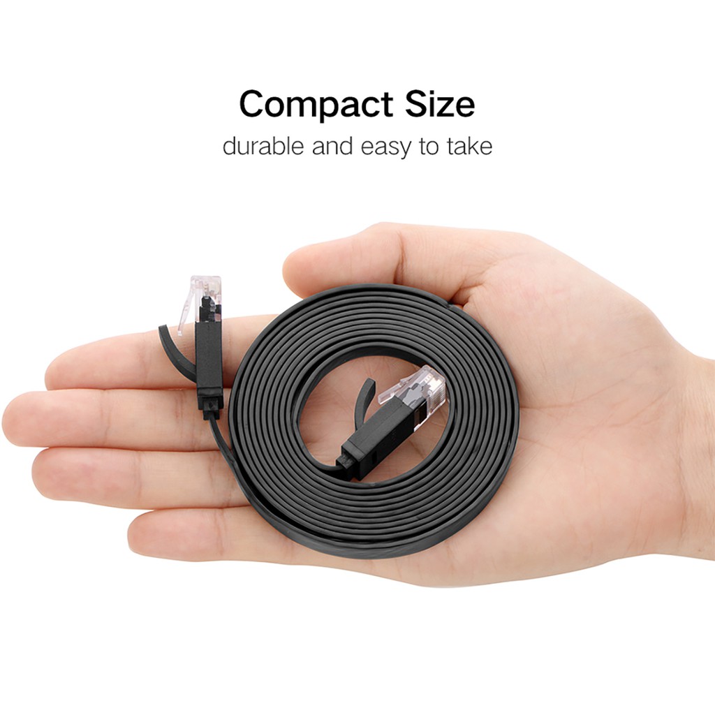 Cáp Mạng Đúc Sẵn Cat6 1000Mbps Cao Cấp UGREEN NW101 - BH 18T Chính Hãng