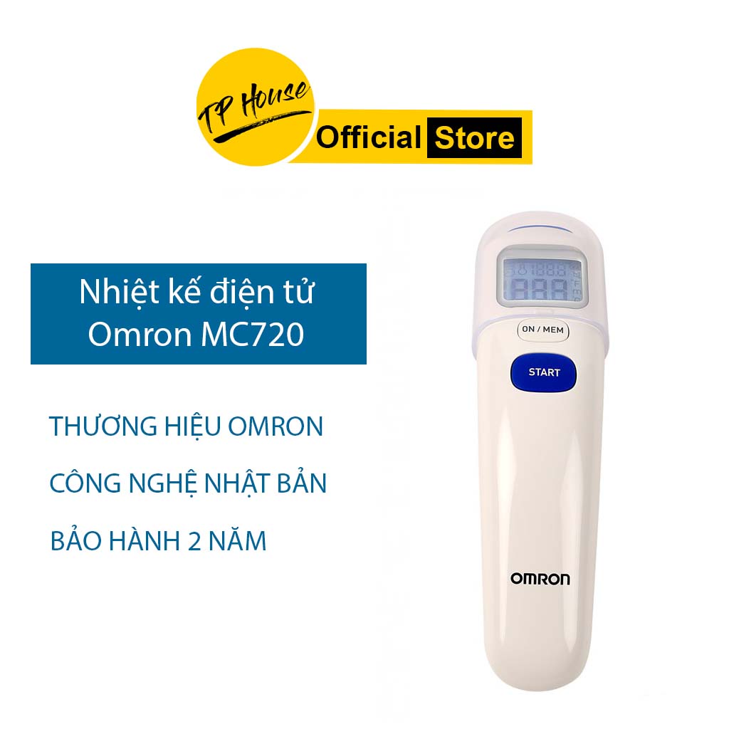 [Chính Hãng] Nhiệt Kế Điện Tử Đo Ở Trán Omron MC-720