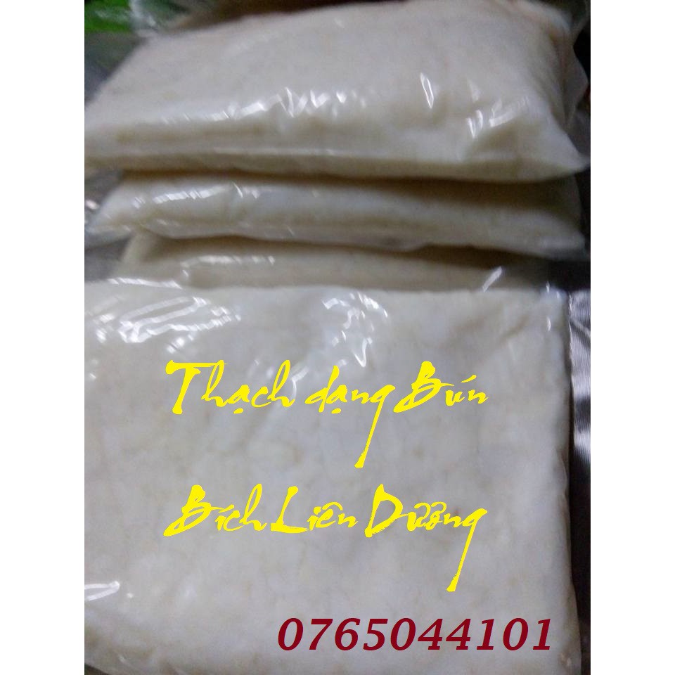 Bán sỉ 1Kg Thạch dừa sợi bún ép thô (khô) tặng kèm hương thơm