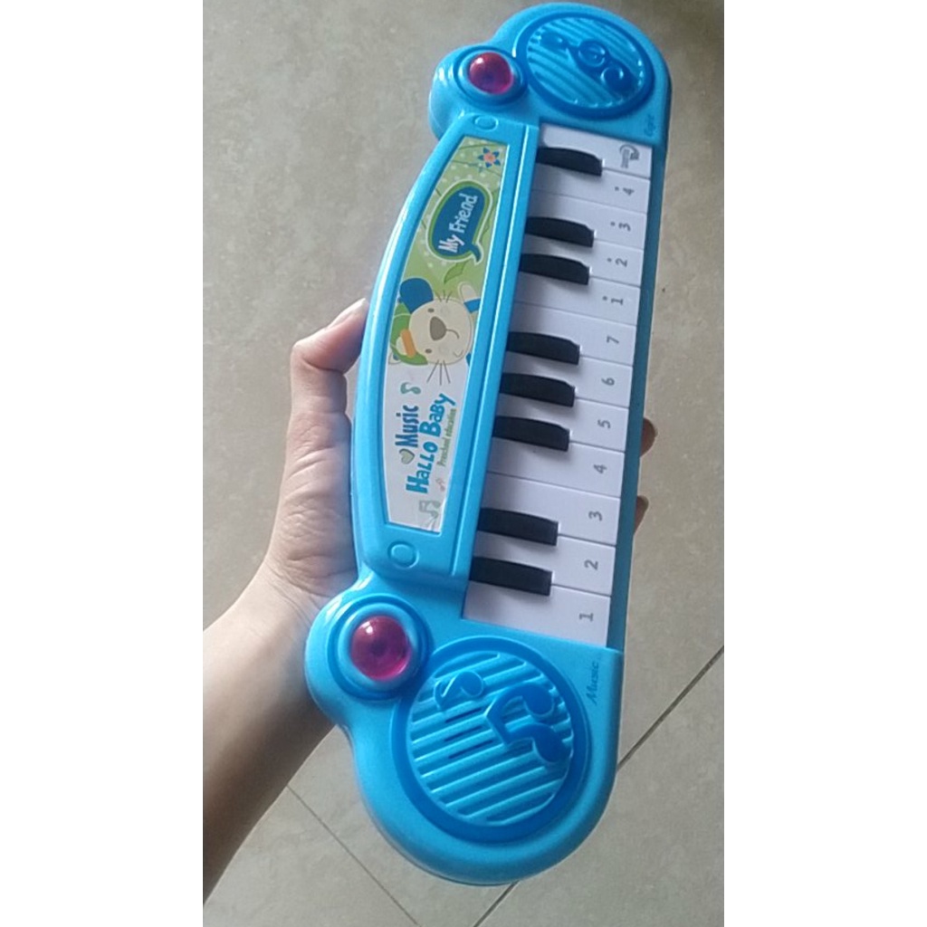 Đồ Chơi Đàn Piano Điện Tử Mini 12 Nút Bấm