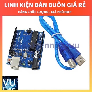 Module arduino UNO R3 chip cắm Atmega16u2 (board phát triển) kèm cáp