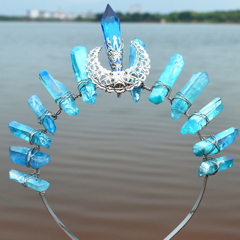 Flgo Băng Đô Hợp Kim Đính Đá Sang Trọng Cho Cô Dâu