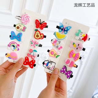 Combo 100 set kẹp tóc xinh xắn cho bé gái