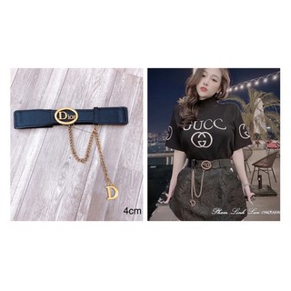 [RẺ VÔ ĐỊCH] ĐAI VÁY / BELT BẢN 4CM MẶT HÃNG KÈM DÂY XÍCH