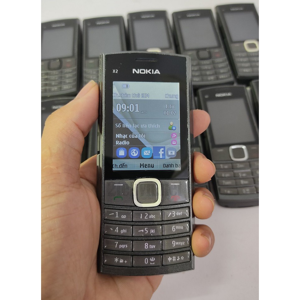 Điện thoại Nokia cổ 2 sim X2 05 máy zin chính hãng
