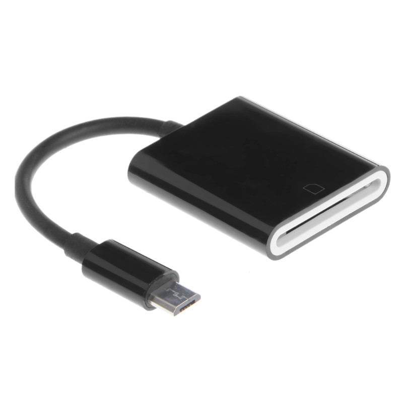 Cáp chuyển đổi dữ liệu OTG Micro USB thành SD cho điện thoại Android