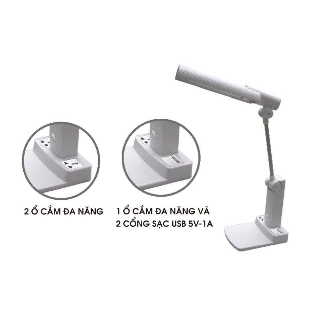 Đèn bàn khớp quay led Lioa