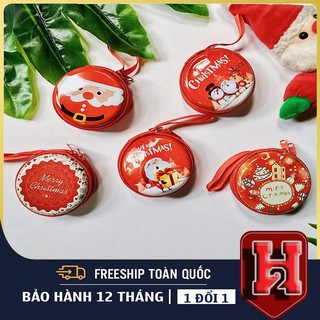 ❤️FREE SHIP❤️Ví Noel, Ví Đựng Tiền Đáng Yêu Cho Trẻ Em, Hình Tròn Ngộ Nghĩnh