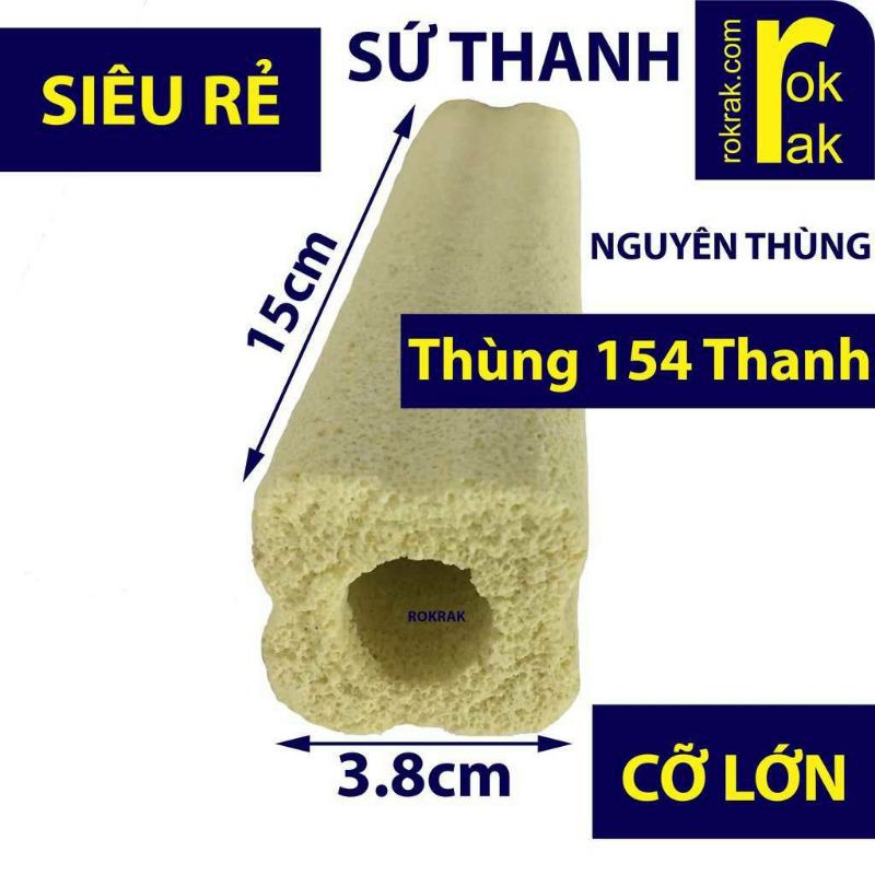 SỨ THANH VÀNG LỌC HỒ CÁ