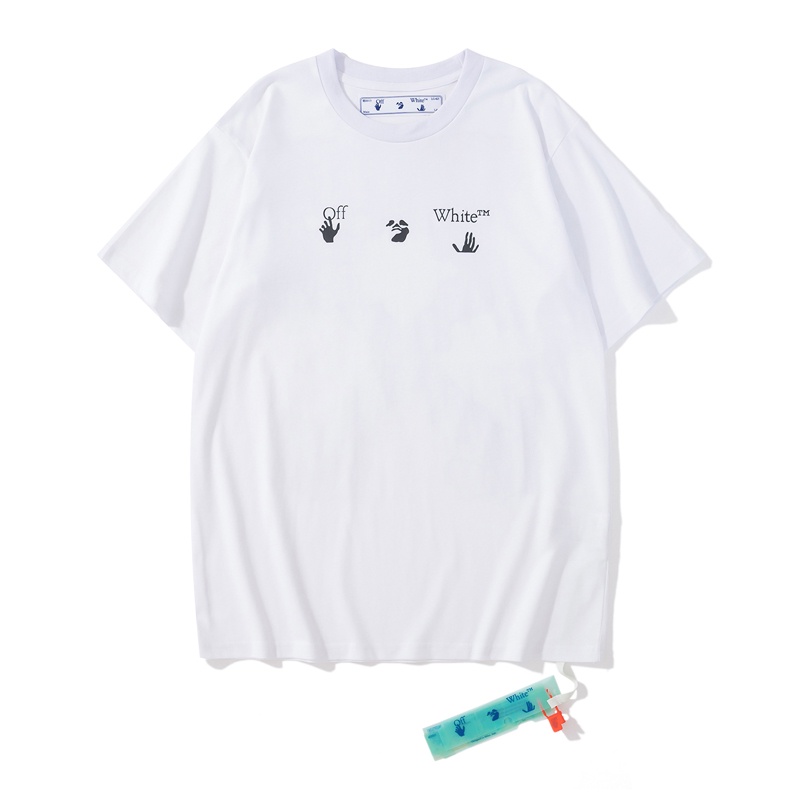 Áo Thun Tay Ngắn In Logo OFF White Thời Trang Cổ Điển