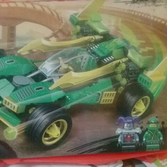 Lego Ninjago sy977.290 khối. Ninja xanh lá tấn công.