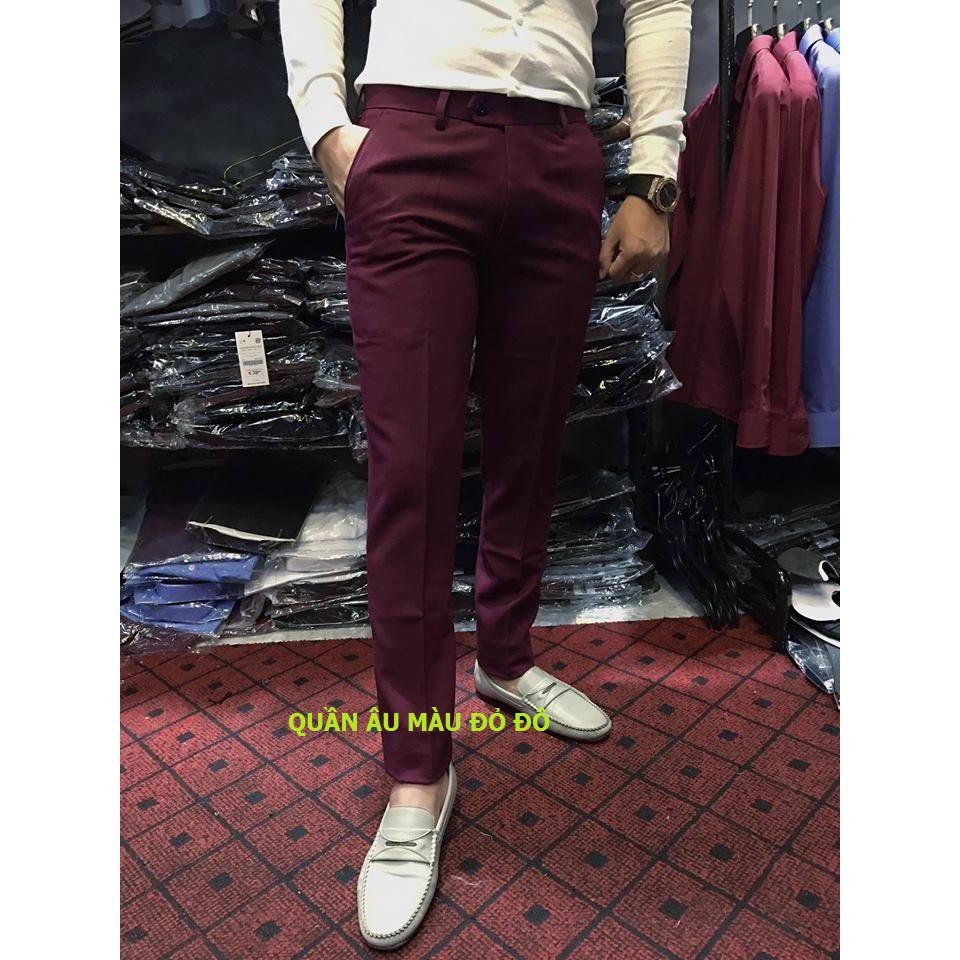 Bán Buôn/Bán Sỉ số lượng lớn Quần âu nam Quần Tây nam dáng hàn quốc vải không xù nhăn quần âu nam dáng côn | BigBuy360 - bigbuy360.vn