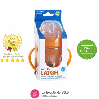 Cốc Tập Uống Latch Munchkin Cho Bé Từ 4 Tháng