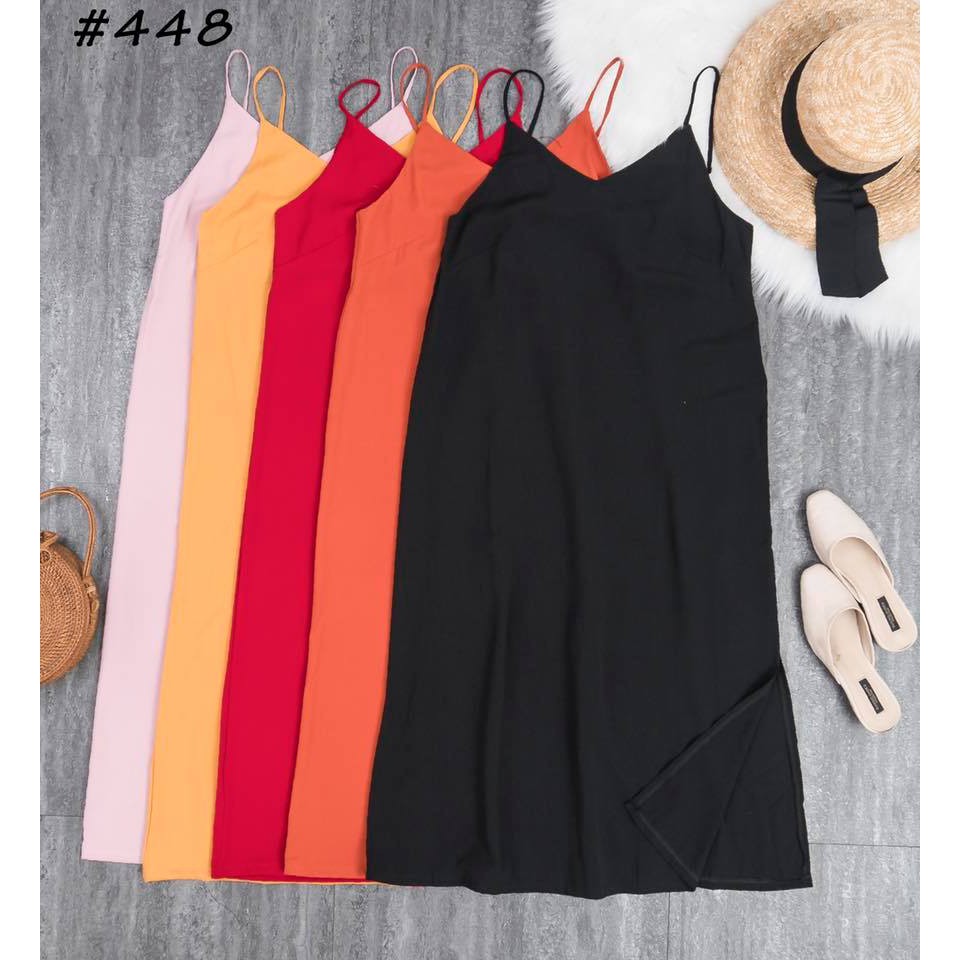 ĐẦM 2 DÂY NHIỀU MÀU CHẤT LỤA MỀM MỊN PHONG CÁCH [KÈM ẢNH THẬT]