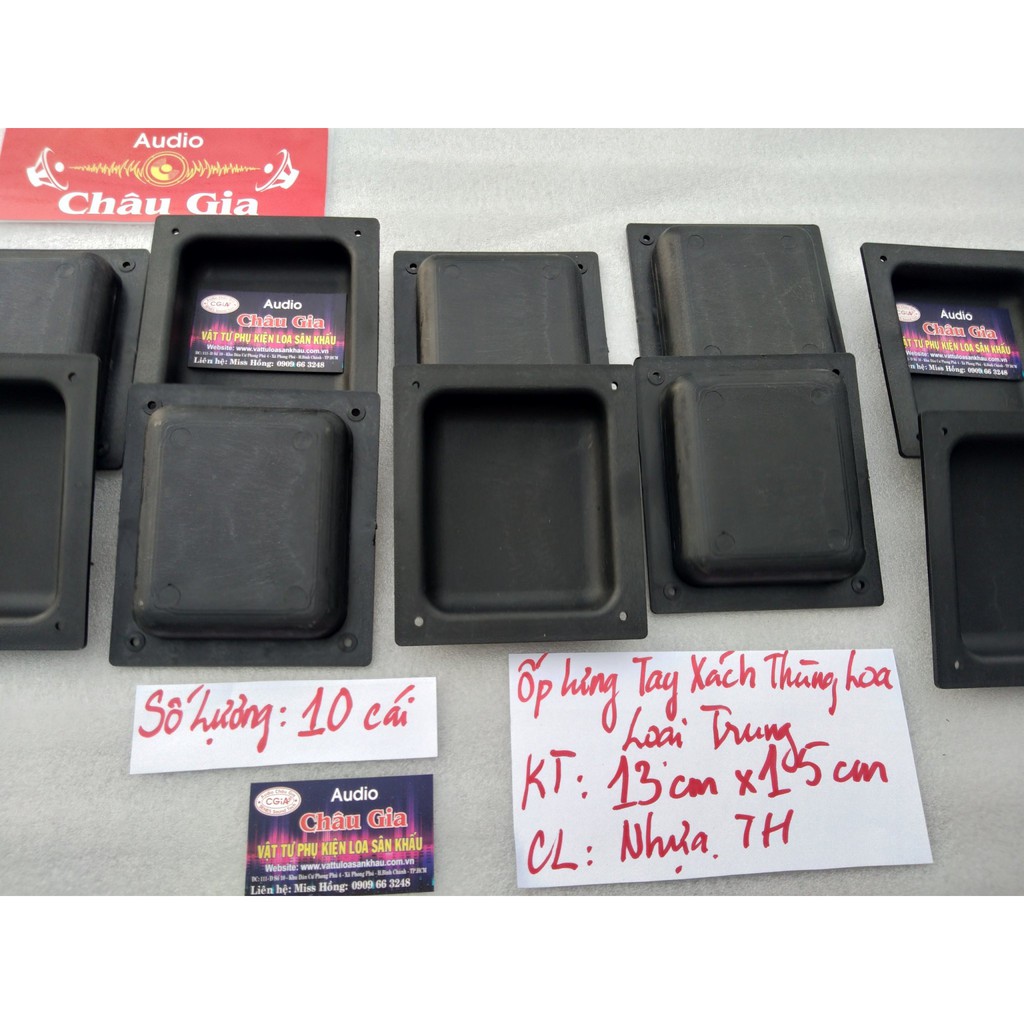 Ốp tay xách thùng loa 13cm 15cm 10 cái Audio Châu Gia