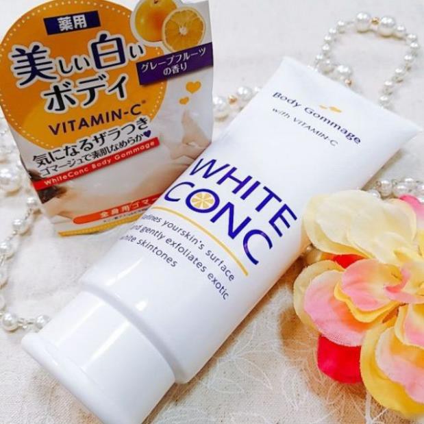 TẨY TẾ BÀO CHẾT DƯỠNG TRẮNG WHITE CONCCHÍNH HÃNG Tẩy da chết thực sự là một trong những bước chăm sóc da vô cùng qua