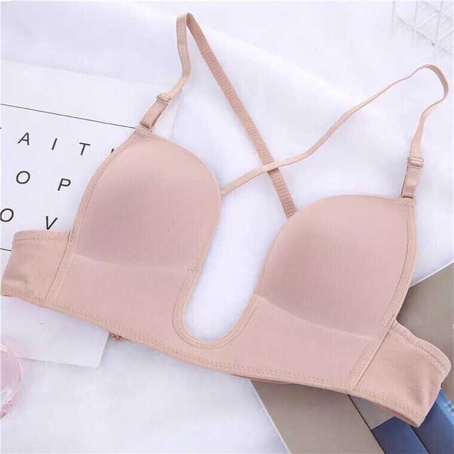 ÁO SU KHOÉT NGỰC CHỮ U (HÀNG THÁI CHUẨN MS3312) [BI &amp; CI]