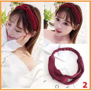 Băng Đô Đội Đầu Chất Nhung Tăm, Siêu dễ thương, Nhiều màu lựa chọn