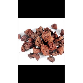 nham thạch đỏ vật liệu lọc hồ cá koi 1kg