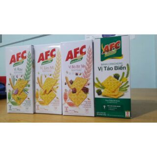 Bánh AFC Dinh Dưỡng Vị Rau, Lúa, Tảo, Bò 172gam
