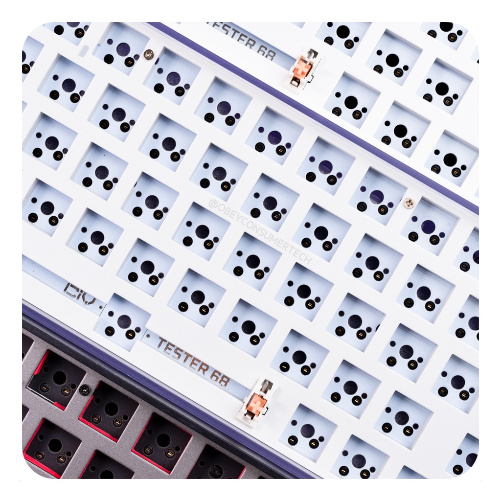 Ciy68 | Kiểm Tra68 | Gk68 | Bàn PhíM Bluetooth Cơ Không Dây | Nút Bàn Phím Akko Hoàng Gia Kludge Keychron