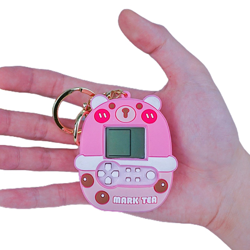Móc Khóa Hình Chú Gấu Hoạt Hình Mini Dễ Thương