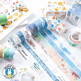 Bộ 3 washi tape GỢN SÓNG