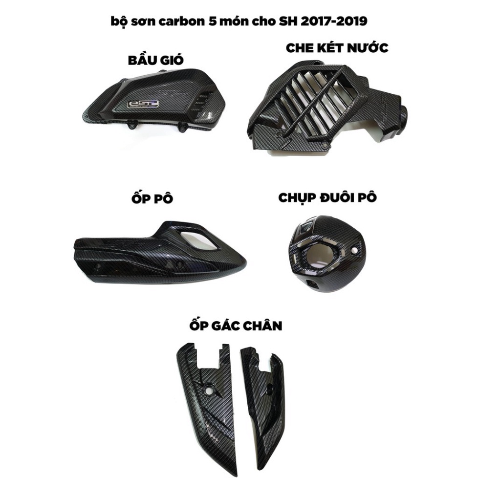 COMBO  TRỌN BỘ 11 MÓN CHO SH 2017 TỚI 2019 ( HÀNG ARTISTA LOẠI 1) Ảnh thật Sp