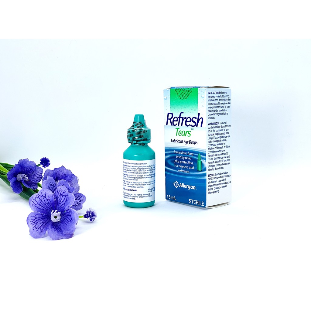 REFRESH TEARS - DUNG DỊCH NHỎ LÀM TRƠN MẮT 15ml- Minpharmacy