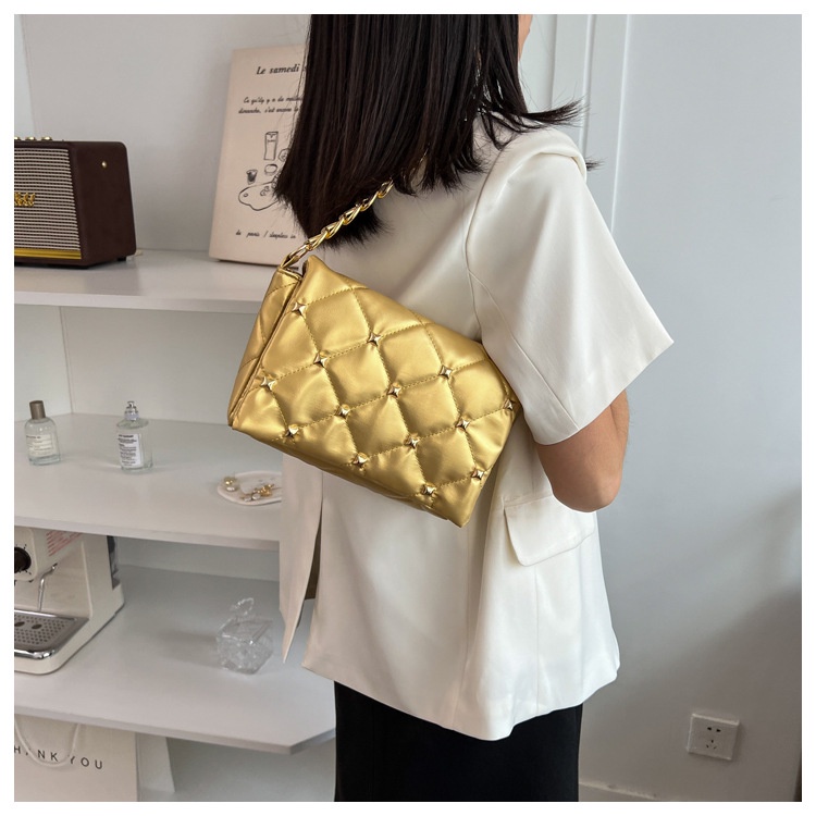 Túi Xách JASMIN NOIR Nữ Họa Tiết Caro Thời Trang