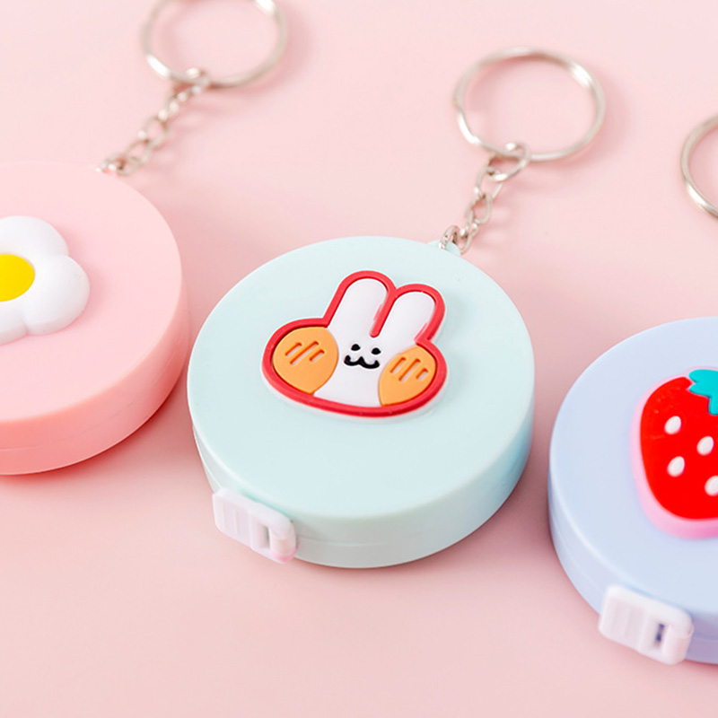 Thước dây cuộn mini hình hoạt hình đáng yêu tiện lợi