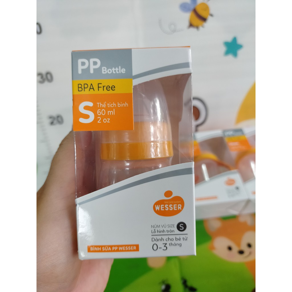 Bình Sữa Wesser PP