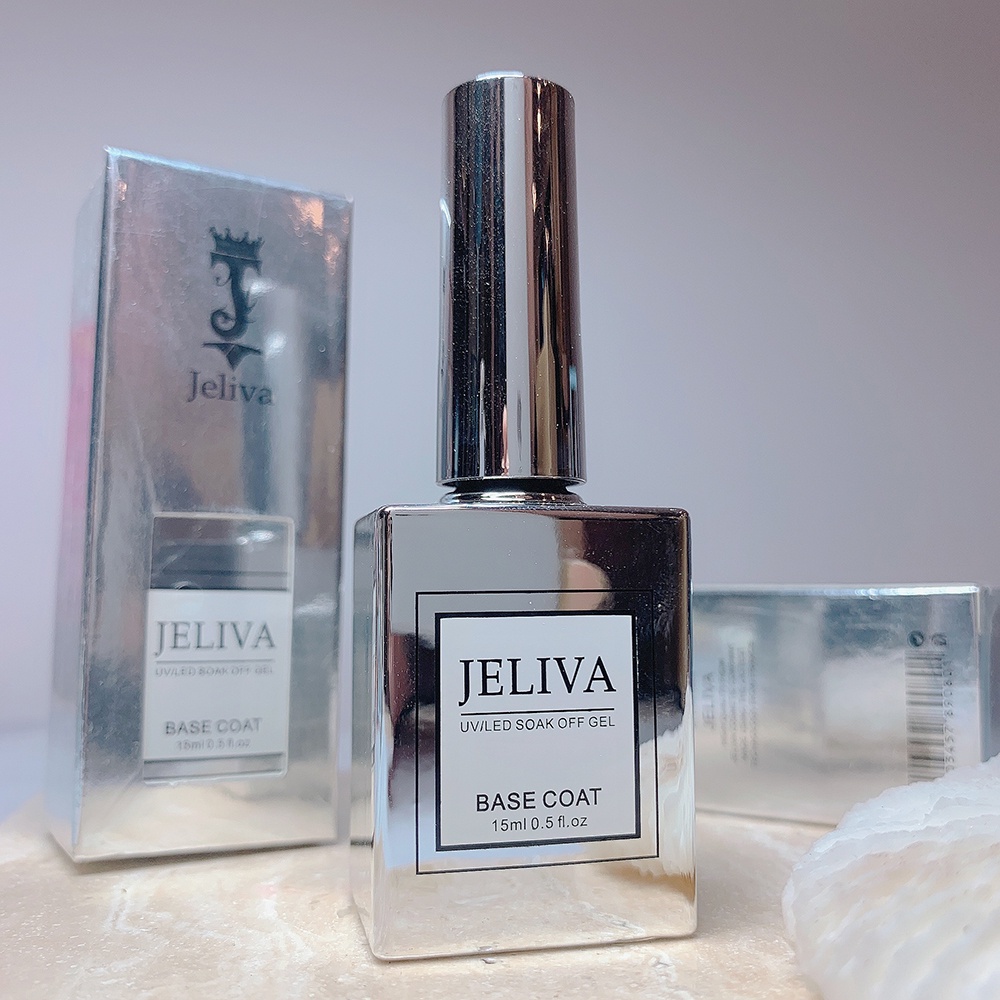 Base top JELIVA làm cứng móng 15ml