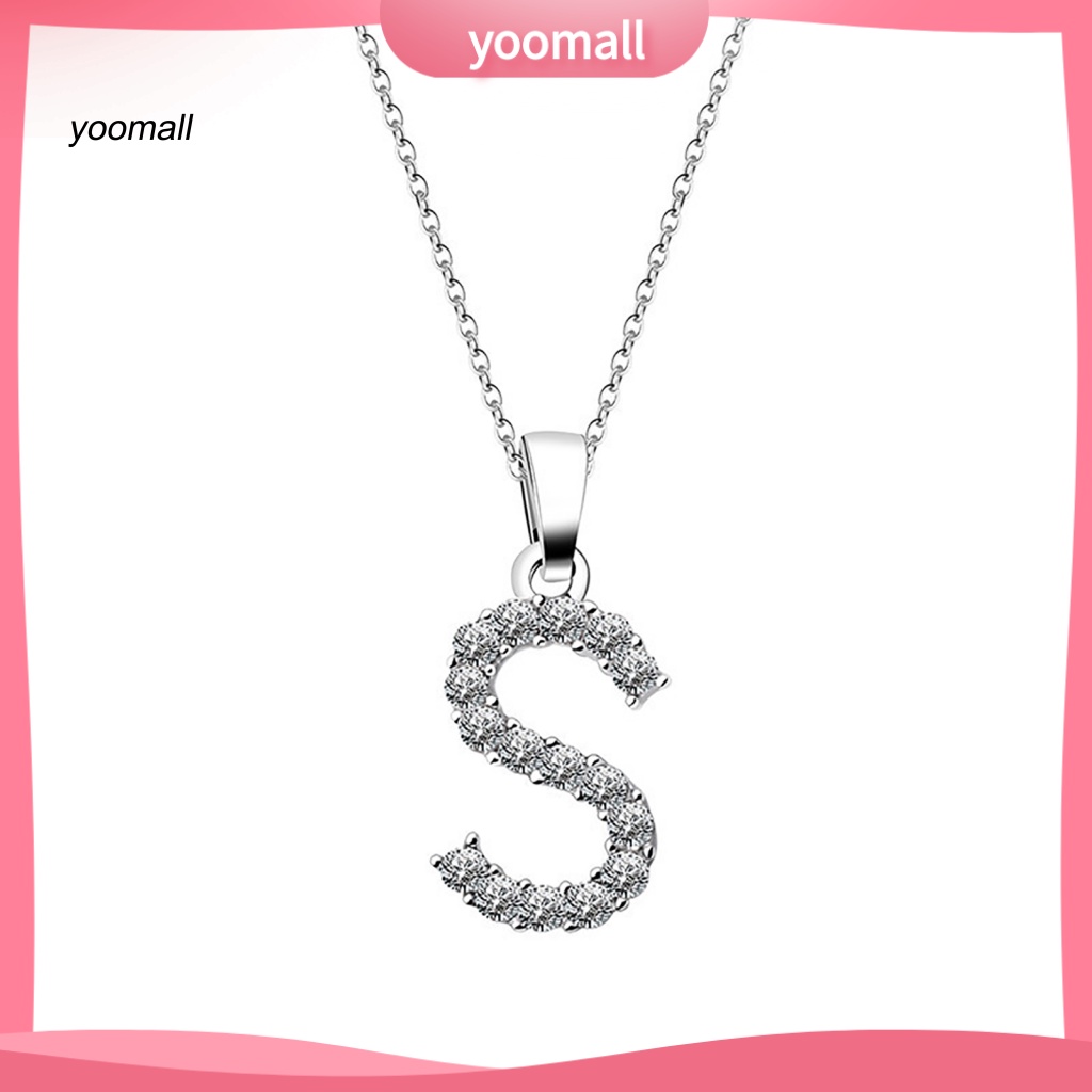 / Yo / Vòng cổ Hợp Kim Lấp Lánh Tinh Tế Phụ Kiện Trang Sức Tinh Tế Cho Nữ