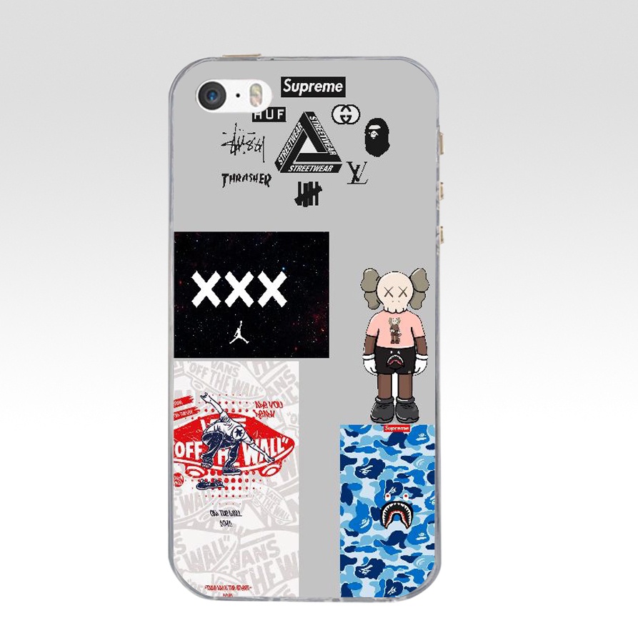 Ốp Lưng TPU Mềm In Hình Thời Trang Cho iphone 5 5s se 6 6s