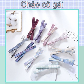 0Kẹp tóc nơ dễ thương cho nữ