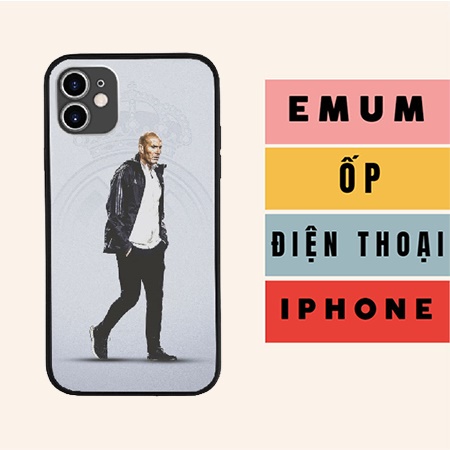 Ốp Iphone Anime HLV Zinédine Zidane CLB Real Madrid Cặp Đôi Nhật Bản Silicon cho IPHONE SAMSUNG FOO20210100