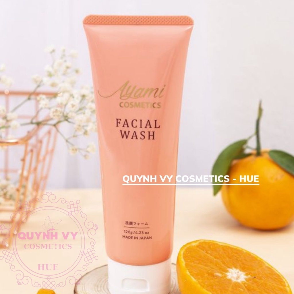 Sữa Rửa Mặt Mụn Nhật Bản Ayami, Quynh Vy Cosmetics - Hue, Sửa Rửa Mặt Mụn Sạch Nhờn Nhật Bản