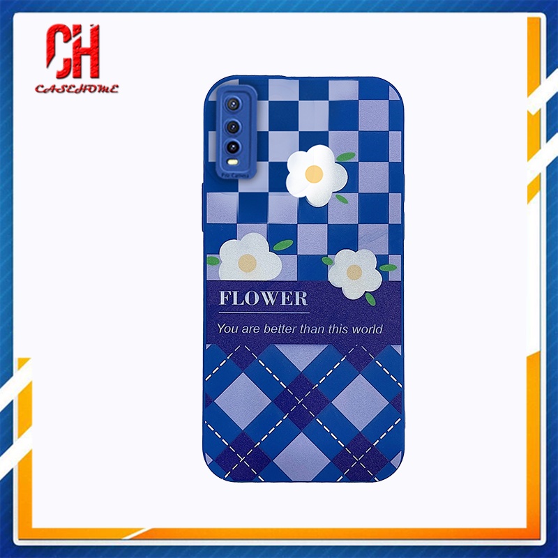 Ốp Điện Thoại Mềm Sọc Ca Rô Cho VIVO Y21 2021 Y12S Y12 Y20 Y91C Y30 Y21S Y20S Y12i Y15S Y91 Y15A Y76S Y76 Y10 Y30i Y93 Y95 Y15 Y17 Y53 Y50 Y53S Y51 2020 Y51A Y33S Y1S Y11 Y31 Y20i Y91i Y90 Y51S Y12A U10